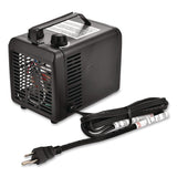 Global Industrial® Portable Heater, 1,500 W, 5.31 x 7.12 x 4.93, Black (GBE246099) Each