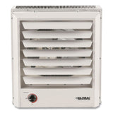 Global Industrial® Unit Heater, Horizontal or Vertical Downflow, 10,000 W, 18.12 x 16.75 x 16.06, White (GBE246103) Each