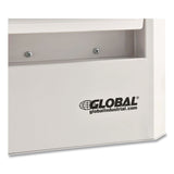 Global Industrial® Unit Heater, Horizontal or Vertical Downflow, 10,000 W, 18.12 x 16.75 x 16.06, White (GBE246103) Each