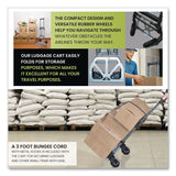 GoGreen Power Luggage Cart ,150 lbs Capacity, 40 x 15.25 x 16.5, Gray (GGPTR1800) Each
