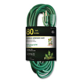 GoGreen Power 16 AWG Outdoor Extension Cord, 80 ft, 10 A, Green (GGPGG13780GN) Each