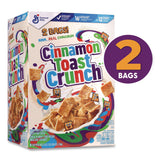 Cinnamon Toast Crunch® Cereal, Cinnamon, 2 Bags/Box, 49.5 oz Box (GRR22002621) Each