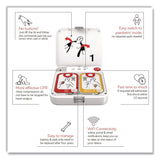 CARDIACT™ LIFEPAK CR2 Cellular Defibrillator, Fully Automatic, English/Spanish, Bag (AOH99512001713) Each