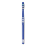 Oral-B® Essential Clean Toothbrush, Unscented, Blue/White, 72/Carton (PGC10904) Case of 72