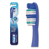 Oral-B® Essential Clean Toothbrush, Unscented, Blue/White, 72/Carton (PGC10904) Case of 72