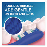 Oral-B® Essential Clean Toothbrush, Unscented, Blue/White, 72/Carton (PGC10904) Case of 72