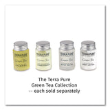 Diversified Hospitality Solutions Terra Pure Shampoo Jam Jar, Green Tea Lemongrass Scent, 1 oz Jar, 300/Carton (DHS007460) Case of 300
