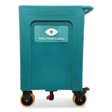 NeutraFlush® Rolling Drain Cart Stand for 16 Gal Eyewash Station, 21 x24 x 33.75, Green (AOHNFSCART01) Each