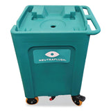 NeutraFlush® Rolling Drain Cart Stand for 16 Gal Eyewash Station, 21 x24 x 33.75, Green (AOHNFSCART01) Each