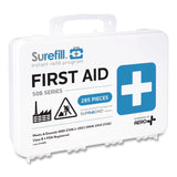 SUREFILL™ 50 Series ANSI 2021 B First Aid Kit - Weatherproof Plastic Case, 50 Person, 285 Pieces (AOHSF50BW) Each