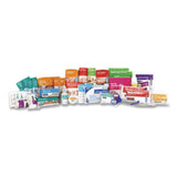 SUREFILL™ 80 Series Class A 2-Shelf First Aid Cabinet - Meds, 80 Person, 479 Pieces, Metal Case (AOHSF80AMT) Each