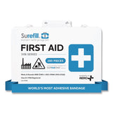 SUREFILL™ 50 Series ANSI B First Aid Kit - Metal Case, 50 Person, 285 Pieces (AOHSF50BT) Each