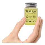 Diversified Hospitality Solutions Terra Pure Shampoo Jam Jar, Green Tea Lemongrass Scent, 1 oz Jar, 300/Carton (DHS007460) Case of 300