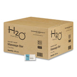 Diversified Hospitality Solutions H2O Therapy Soaps, White Tea and Lemongrass Scent, 1.1 oz Bar, 400/Carton (DHS007095) Case of 400