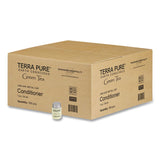 Diversified Hospitality Solutions Terra Pure Conditioner Jam Jar, Green Tea Lemongrass Scent, 1 oz Jar, 300/Carton (DHS007477) Case of 300