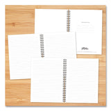 Willow Creek Press Style Undated Journal, Edition, Medium/College Rule, Black/Gold Cover, (80) 8 x 6 Sheets (WPR55083) Each