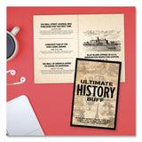 Willow Creek Press Ultimate History Buff Softcover Book, Paperback, 112 Pages (WPR49830) Each