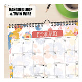 Willow Creek Press Meadow Flowers 2026 Spiral Wall Calendar, Floral Artwork, 12 x 12, Multicolor Sheets, 12-Month (Jan to Dec): 2026 (WPR54741) Each