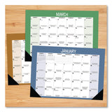Willow Creek Press Bad Dad Jokes Monthly Desk Pad Calendar, 17 x 12, White/Multicolor Sheets, Black Headband/Corners, 12-Month (Jan to Dec) 2026 (WPR57056) Each