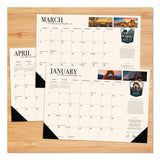 Willow Creek Press National Parks Small Monthly Desk Pad Calendar, 17 x 12, Multicolor Sheets, Black Headband/Corners, 12-Month (Jan-Dec) 2026 (WPR57124) Each
