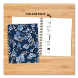 Willow Creek Press Bluesy Floral Weekly/Monthly Planner, 8.8 x 6.5, Blue Cover, 12-Month (Jan to Dec): 2026 (WPR56653) Each