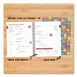 Willow Creek Press Starry Night Weekly/Monthly Planner, 8.5 x 6.5, Black/Gold Cover, 12-Month (Jan to Dec): 2026 (WPR56691) Each