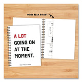 Willow Creek Press A Lot Going On Weekly/Monthly Planner, 8.5 x 6.5, White/Black/Red Cover, 12-Month (Jan to Dec): 2026 (WPR57513) Each