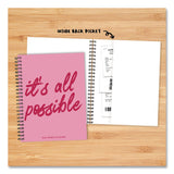 Willow Creek Press It's All Possible Weekly/Monthly Planner, 8.5 x 6.5, Pink Cover, 12-Month (Jan to Dec): 2026 (WPR57537) Each