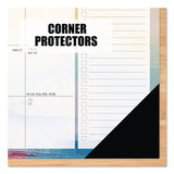 Willow Creek Press Abstract Art Large Monthly Desk Pad Calendar, 22x17, White/Multicolor Sheets, Black Headband/Corners, 12-Month (Jan-Dec) 2026 (WPR57193) Each