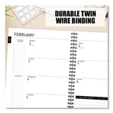 Willow Creek Press Basic Black Weekly/Monthly Planner, 11 x 8.5, Black Cover, 12-Month (Jan to Dec): 2026 (WPR57865) Each
