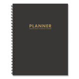 Willow Creek Press Charcoal Gray Undated Monthly Planner, 11 x 8.5, Charcoal Gray, Undated (WPR49167) Each