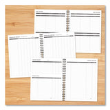 Willow Creek Press Budget Monthly Planner, 11 x 8.5, Black Cover, 12-Month, Undated (WPR40324) Each