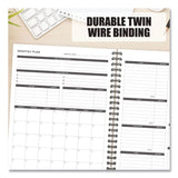 Willow Creek Press Budget Monthly Planner, 11 x 8.5, Black Cover, 12-Month, Undated (WPR40324) Each