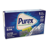 Purex® Coin Vending Liquid Laundry Detergent, Fresh Mountain Breeze, 1.3 oz Vend Box, 100/Carton (VEN2979551) Each