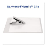 Avery® Heavy-Duty Badge Holders, Vertical, 2.25 x 3.5 Holder, Clear, 50/Box (AVE2920) Box of 50