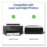 Avery® Rectangular Labels with Sure Feed Technology, Inkjet/Laser, 2 x 3, Matte White, 8 Labels/Sheet, 25 Sheets/Pack (AVE05619) Pack of 200