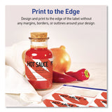 Avery® Rectangular Labels with Sure Feed Technology, Inkjet/Laser, 2 x 3, Matte White, 8 Labels/Sheet, 25 Sheets/Pack (AVE05619) Pack of 200