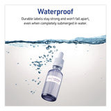 Avery® Waterproof Film Address Labels with Sure Feed Technology. Laser, 1 x 2.63, White, 30/Sheet, 10 Sheets/Pack (AVE15509) Pack of 300