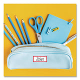 Avery® No-Iron Fabric Labels, Rainbow Border, Handwrite Only, 0.75 x 1.75, White, 12/Sheet, 2 Sheets/Pack (AVE40706) Pack of 24