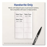 Avery® No-Iron Fabric Labels, Handwrite Only, 1 x 1.75, White, 10/Sheet, 10 Sheets/Pack (AVE40723) Pack of 100