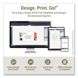 Avery® EcoFriendly Recycled Shipping Labels, Inkjet/Laser, 8.5 x 11, White, 1/Sheet, 10/Pack (AVE48809) Pack of 10