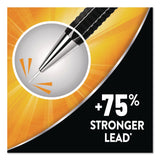 BIC® Break Resistant Pro Mechanical Pencils, 0.7 mm, HB (#2), Black Lead, Black Barrel (BICMVR7P1BLK) Each