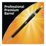 BIC® Break Resistant Pro Mechanical Pencils, 0.7 mm, HB (#2), Black Lead, Black Barrel (BICMVR7P1BLK) Each