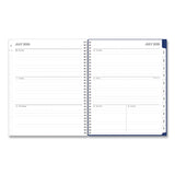 Blue Sky® Blue Block Academic Year Weekly/Monthly Planner, 11 x 8.5, Blue Cover, 12-Month: July 2025 to June 2026 (BLS156066A26) Each