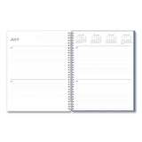Blue Sky® Tanya Blue Academic Year Daily Planner, Abstract Artwork, 11 x 8.5, Multicolor Cover, Supports Four Academic Years: 2025-2028 (BLS156259) Each