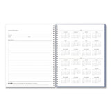 Blue Sky® Tanya Blue Academic Year Daily Planner, Abstract Artwork, 11 x 8.5, Multicolor Cover, Supports Four Academic Years: 2025-2028 (BLS156259) Each