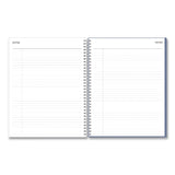 Blue Sky® Tanya Blue Academic Year Daily Planner, Abstract Artwork, 11 x 8.5, Multicolor Cover, Supports Four Academic Years: 2025-2028 (BLS156259) Each
