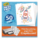 Crayola® Color Wonder Blank Coloring Book, Ages 3 and Up, 50 Pages (CYO752840) Each