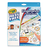 Crayola® Color Wonder Mess Free Coloring Fingerprint Activity Book, Ages 3 and Up, 27 Pages (CYO752842) Each