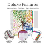 Global Printed Products Deluxe Seasons Tree Weekly/Monthly Lesson Planner, 7 Classes, Multicolor Cover, 11 x 8.5, 13-Month: Aug 2025 to Aug 2026 (GPUNAD26DTP20) Each